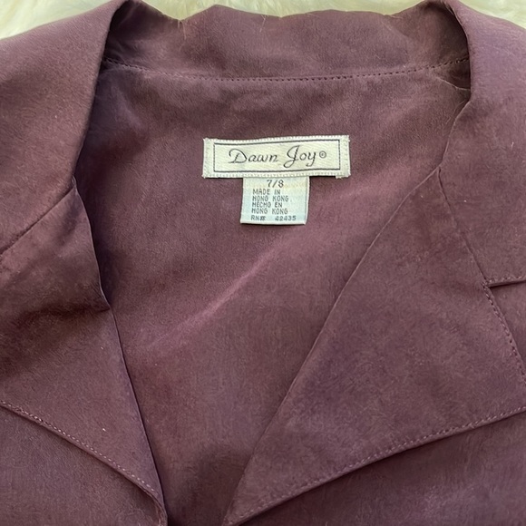 Dawn Joy Purple Skirt set by size 7/8 - Picture 10 of 13